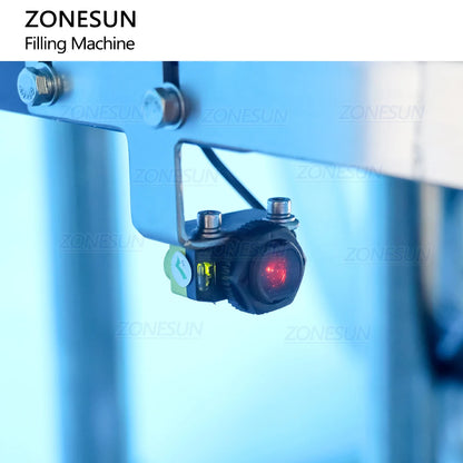 ZONESUN ZS-VTGF2 Automatic Servo Double Head Gear Pump Skincare Shampoo Detergent Viscous Liquid Paste Tracking Filling Machine