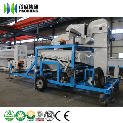 Combine Seed Cleaner Sesame Wheat Paddy Maize Corn Bean Selecting Cleaning Sorting Machine Gravity Separator