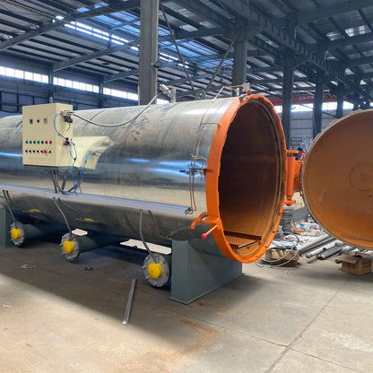 Commercial mushroom substrate sterilizer steam mushroom autoclave