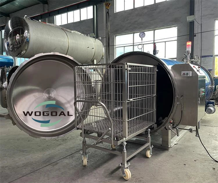 Full Automatic Sterilizer Machine Steam Sterilizing Retort Autoclave