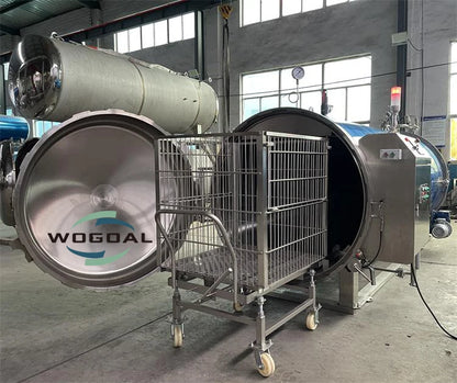 Full Automatic Sterilizer Machine Steam Sterilizing Retort Autoclave