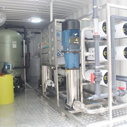 containerized dessalinizador plant water desalination reverse osmosis plant Agriculture, greenhouse, irrigation ro plant
