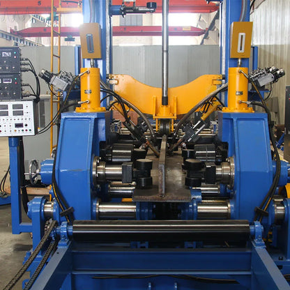 H Beam Welding Line Assembly Welding Straightening Combined H Beam Production Line Machine For Welded H-Beams