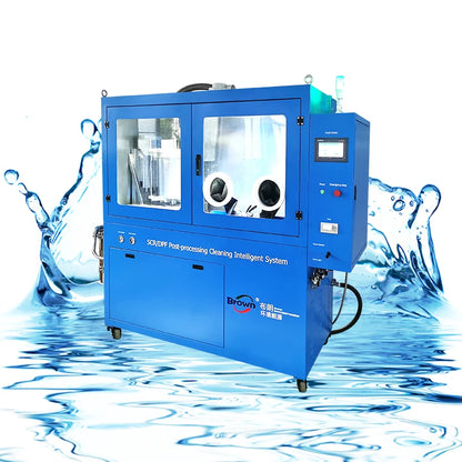 2024 Hot selling visible catalytic converter dpf filter cleaning machine diesel particulate filter cleaner