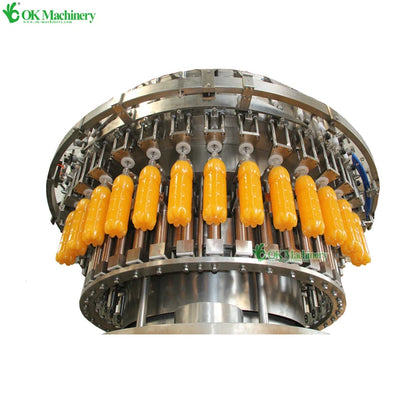 BKBK01 Automatic bottling juicy juicer filling machine production line bottle juice filling machine