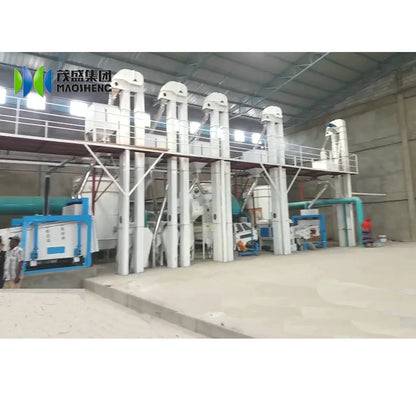 5ZT Hungry rice Chickpea Corn Millet Sorghum seed Fonio cleaning milling machines lines for sale