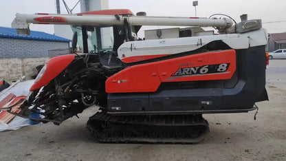 Kubota harvester machine arn698 er587 used combine harvester