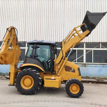 Cheapest 4WD WZ30-25C Multi-purpose Backhoe excavator loader  2.5 ton back hoe mini retroexcavadora