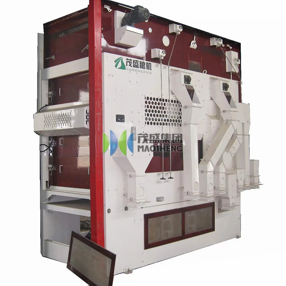 Factory price 5X air screen seed cleaner wheat maize cleaning separating equipment  barley fine screen cleaner