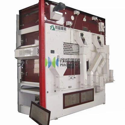 Factory price 5X air screen seed cleaner wheat maize cleaning separating equipment  barley fine screen cleaner