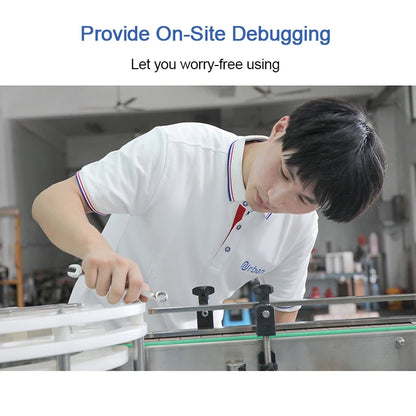 Automatic syrup bottle filler and capper filling capping and labeling machine for liquid
