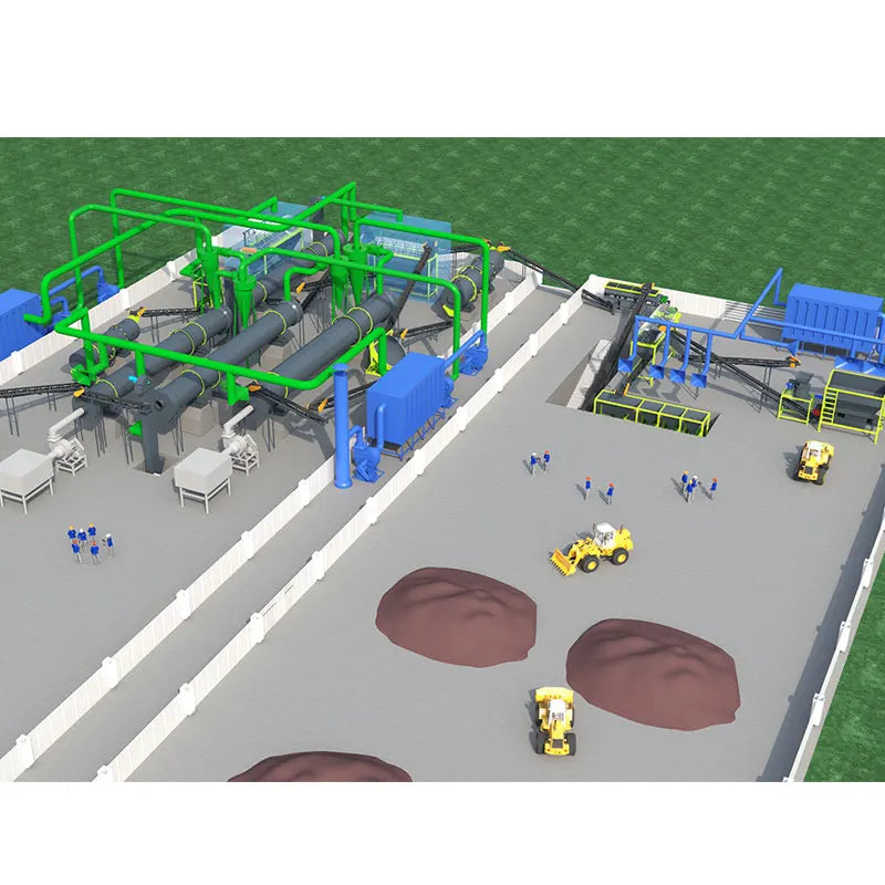 Fertilizer Plant Compound Fertilizer Production Line Fertilizer Making Equipment