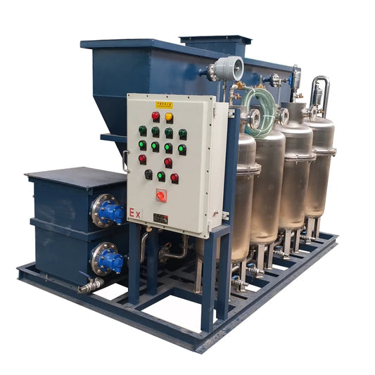 Industrial SYF-Q oil-water separation equipment Oily wastewater treatment recovery slick automatic integrated equipment spot