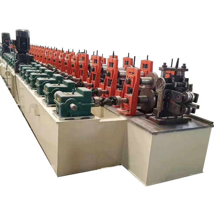 Photovoltaic Support Purlin Roll Forming Machine Solar Supporting Bracket Production Line