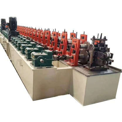 Photovoltaic Support Purlin Roll Forming Machine Solar Supporting Bracket Production Line