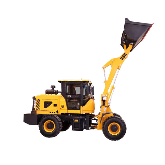 Forklift Loader Four-wheel Drive Construction Engineering Hydraulic Diesel Forklift Short-footed Tiger Wood Grabber