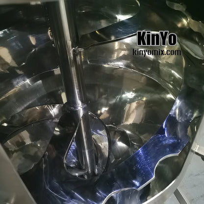 KinYo 500L vertical ribbon blender conical mixer vertical cone mixer helical mixer