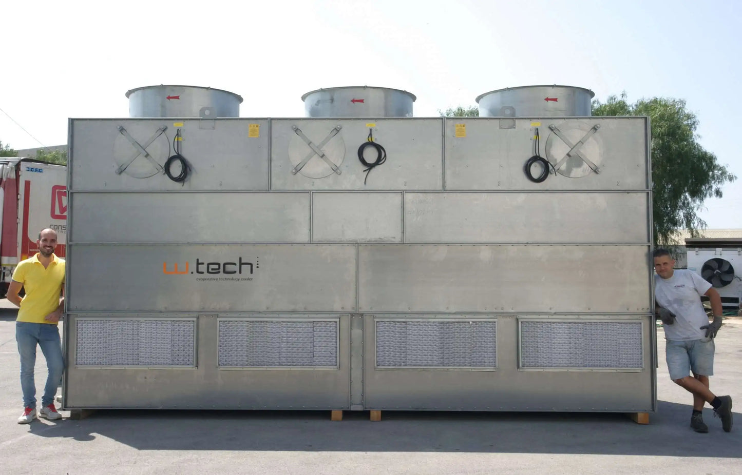 Low Energy Ammonia Refrigeration Cooling Evaporative Condenser for Food Plant Cold Storage Room Refrigeration System