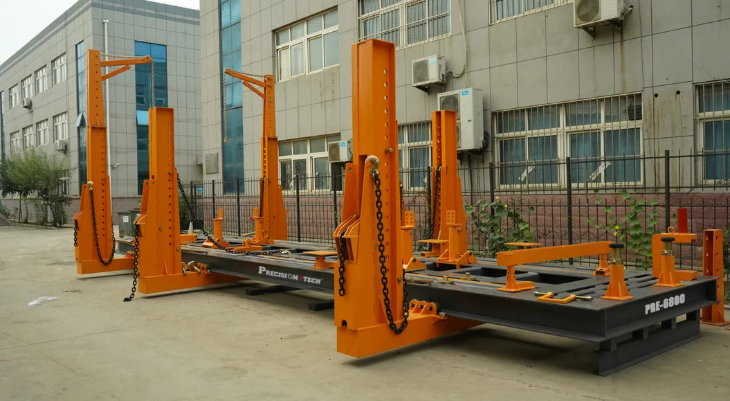 Heavy duty vehicle collision repair bench/truck chassis frame machine/Truck body accident repair equipment