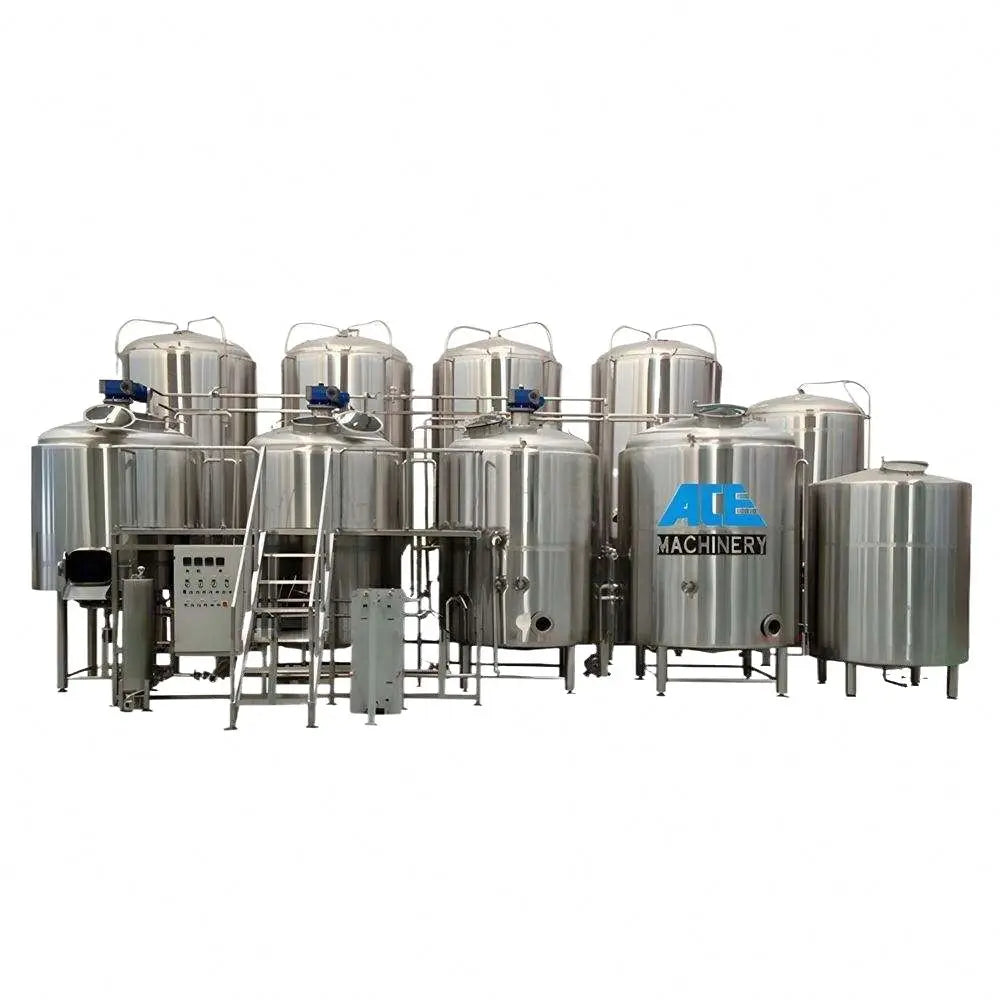 Mini Kombucha Brewery Mash Tun Craft Kombucha Brewing Equipment 150L 250L 500L1000L 200L Micro Kombucha Brewery Small