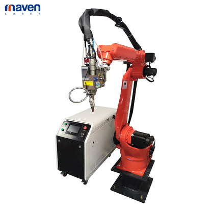 High Power Fiber Laser Welding Robot for Metal Fabrication