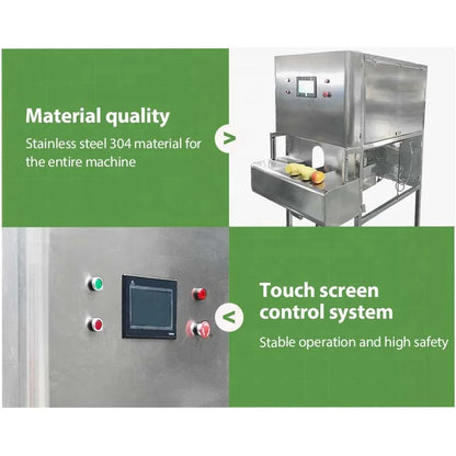 Industrial Automatic Pear Lemon Persimmon Dragon Fruit Orange Mango Slice Slicer Peeler Cut Peel Machine and Cut