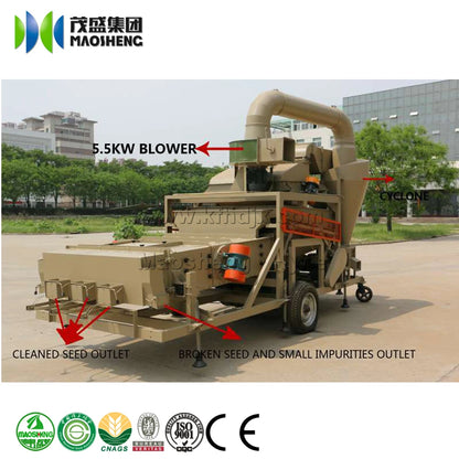 Excellent selection seed cleaning machinery Corn Maize Seed Thresher Cleaner Sorter Machine for agriculture