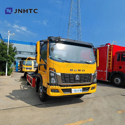 LHD/RHD Car Tow Truck With Wreckers Flatbed Trailer 6 Wheel Truck Wheel Lift Towing Flatbed Truck