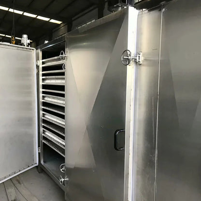 Continuous Conveyor Mesh Belt Dryer For Chili Ginger Spice Cassava Chips Fruits Seafood Belt Dryer Drying Machine