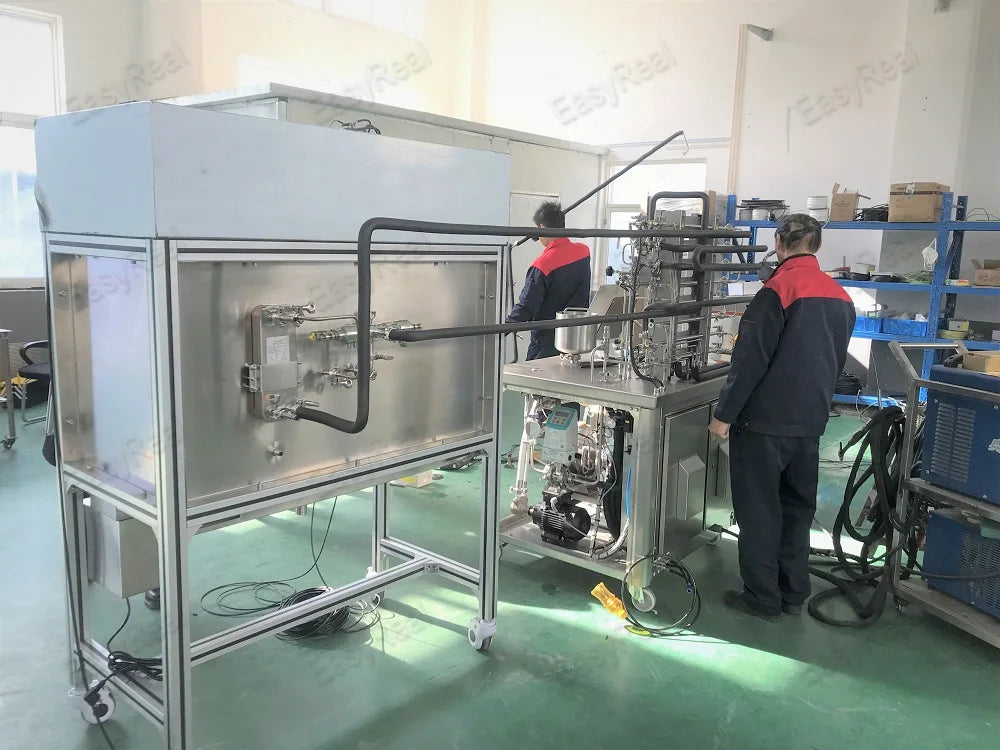R&D Laboratory Use Dairy and Beverage Lab Mini Scale UHT Sterilizer Equipment System Processor
