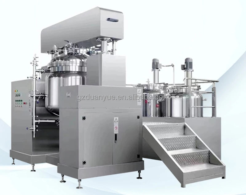 Small Mayonnaise Making Machine Chemical Products Blenders Mixers Food Processors Vacuum Emulsifying Mixer