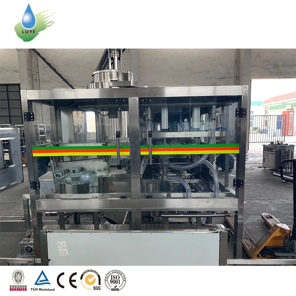 Hot Sale 5 gallon Barrel Bottle Pallet Palletizer Machine Water Packing Line Automatic Stacker Palletizer Robot