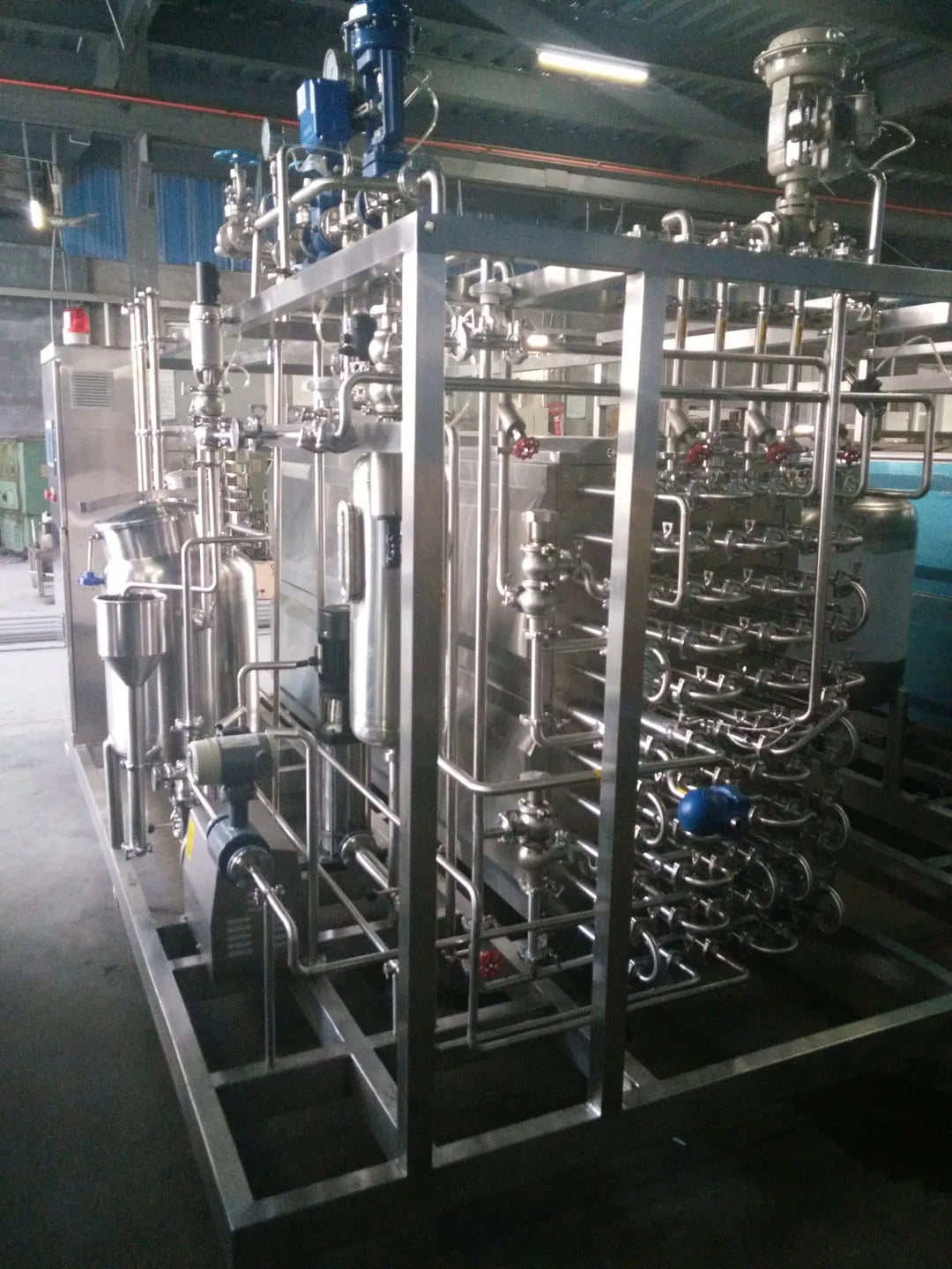 Tubular Type UHT Milk Sterilization Machine