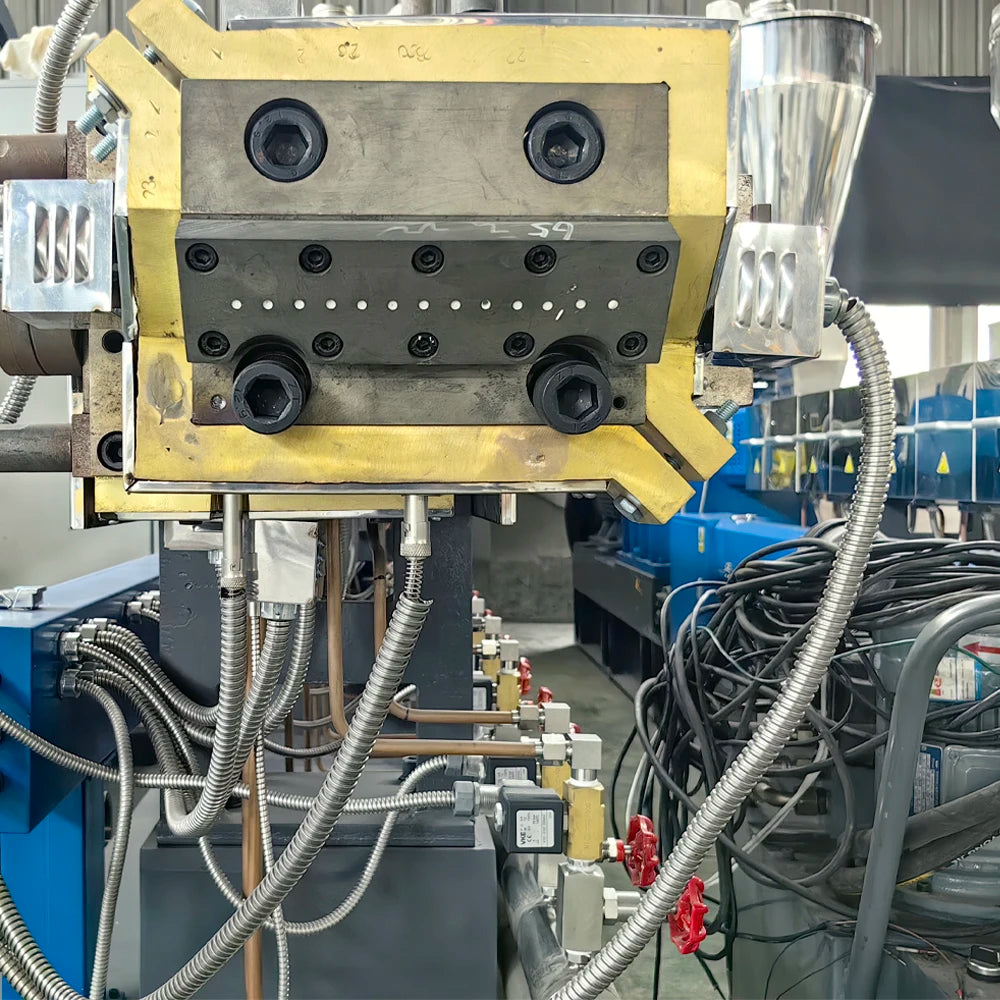 Multifunctional single/double/triple screw extruder plastic masterbatch making machine recycled plastic extruding machine