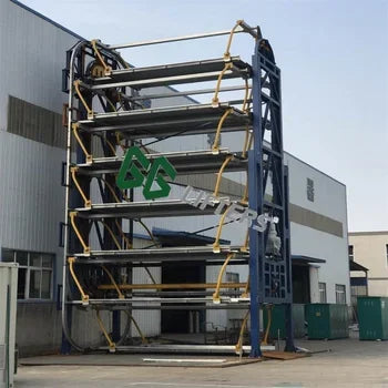 Mechanical Intelligent Rotary Parking Lot Lift System Vertical Multi-Storey Car Storage Motor-Driven Automatic Smart Parking