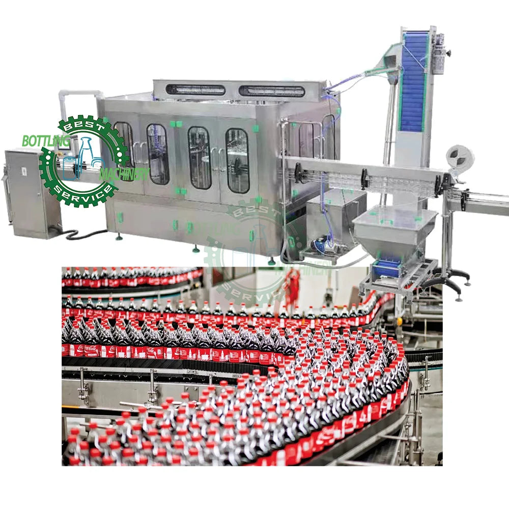 Turnkey Project Customizable 1000bph - 50000bph Complete A to Z any bottle soft drink making machines