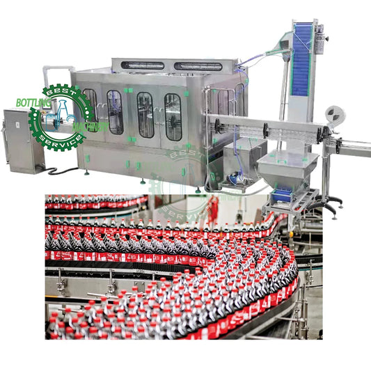 Turnkey Project Customizable 1000bph - 50000bph Complete A to Z any bottle soft drink making machines