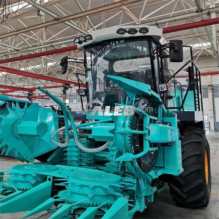 single row tractor drive pto corn silage chopper harvester combine maize harvester