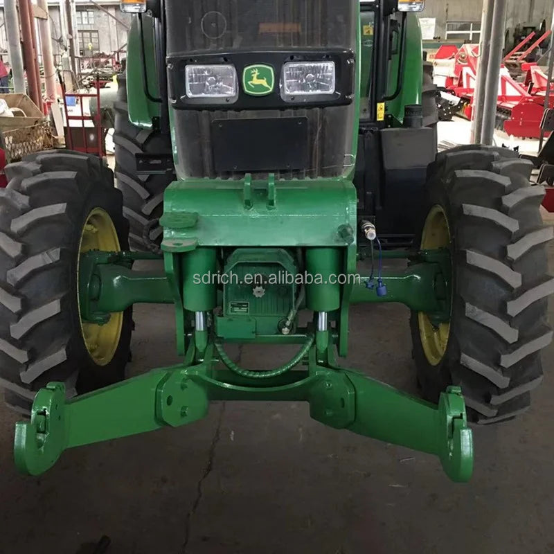 China factory supply big power 150/180/200hp RH1204 tractor with front PTO and grass mower