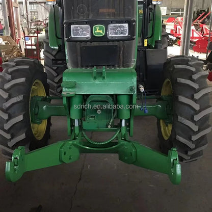 China factory supply big power 150/180/200hp RH1204 tractor with front PTO and grass mower