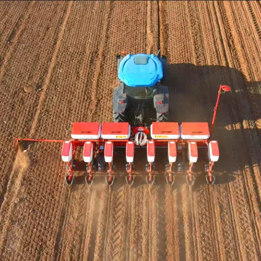 Farming Sowing Machine 3 point hitch 8 row pneumatic disc corn planter with seed monitoring equipment