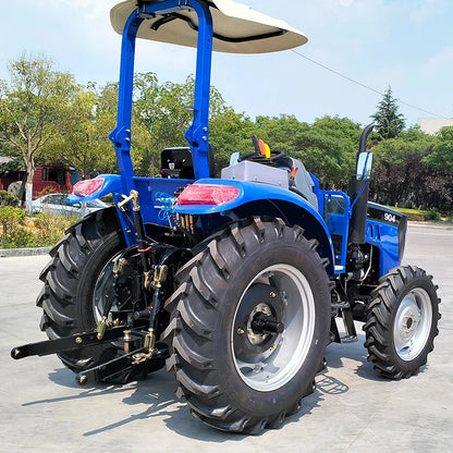 90HP multifunction agricolas 4wd farmer tractores compact agriculture small farm tractor