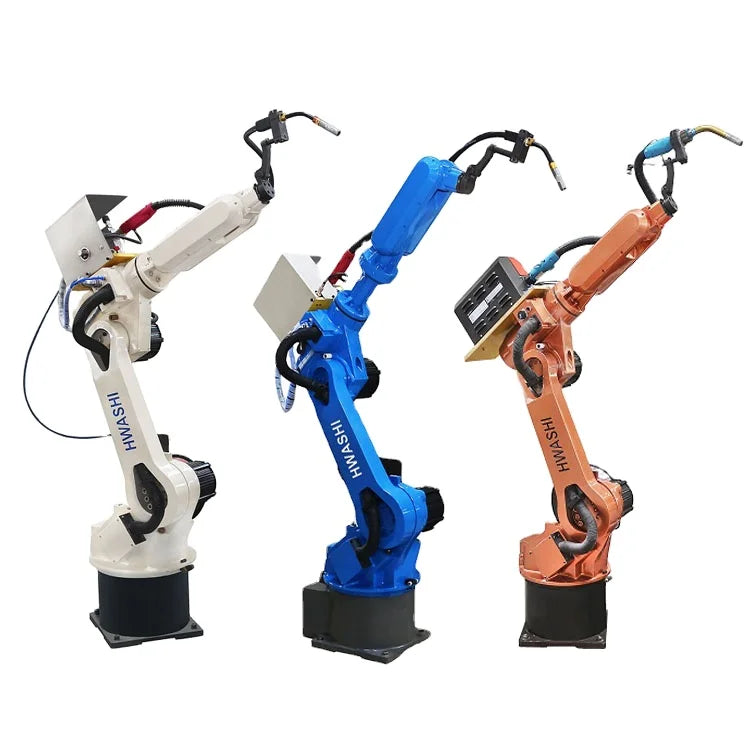 Hwashi Six Axis MIG Welding Robot for Household Furniture volume production