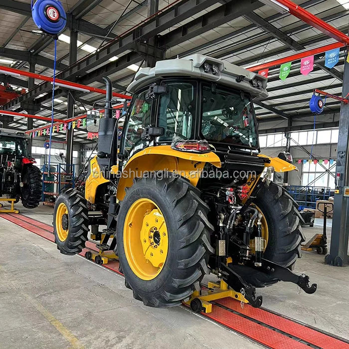 famous russian tractor brands 90hp 80hp with cabin used in farm or land