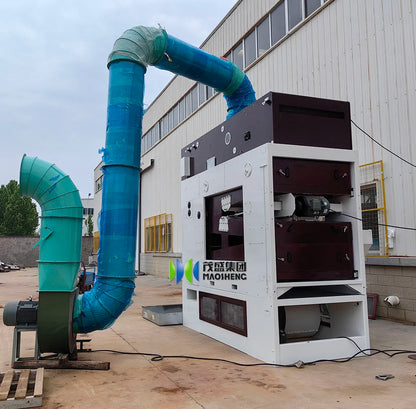 Factory price 5X air screen seed cleaner wheat maize cleaning separating equipment  barley fine screen cleaner