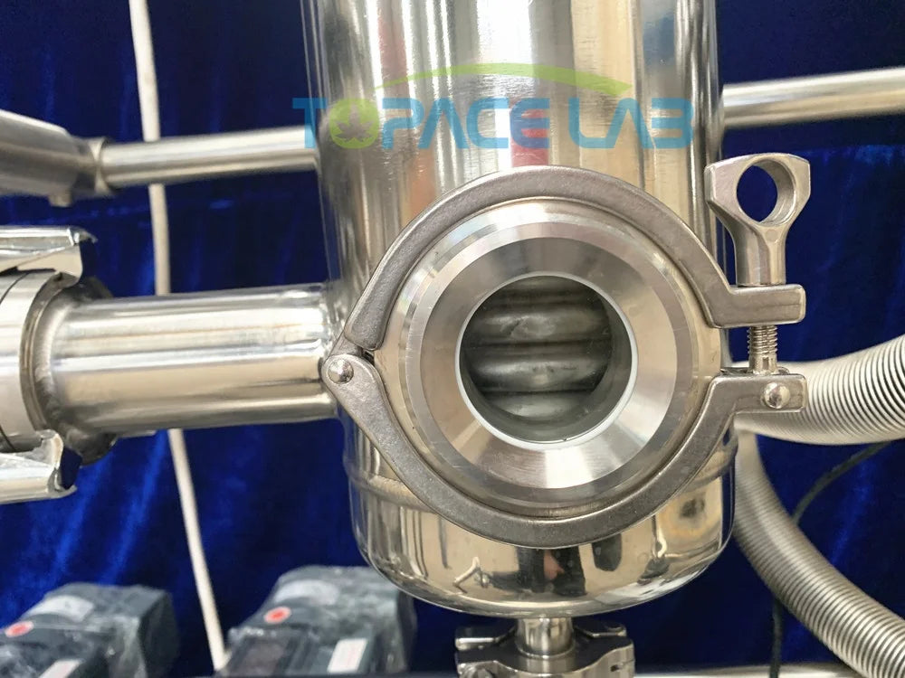 Topacelab Molecular Distillation Equipment Oil Distillation Extraction Equipment 2L~6L/H