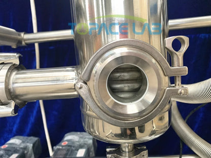 Topacelab Molecular Distillation Equipment Oil Distillation Extraction Equipment 2L~6L/H