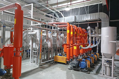 Automatic Plastic material handling solutions transport conveyor weighing dosing mixing system for Injection Molding Industry