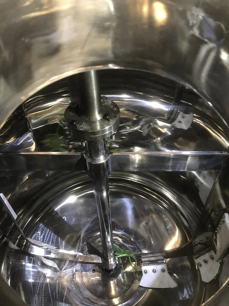 5000L Stainless Steel Food Grade Blender Mixing Tank Mixer For Mayonnaise Ketchup And Sauces With Homogenizer Emulsifier Machine