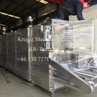 High Efficiency Industrial Electric Tunnel Drying Oven With Conveyor Belt Multilayer Belt Dryer